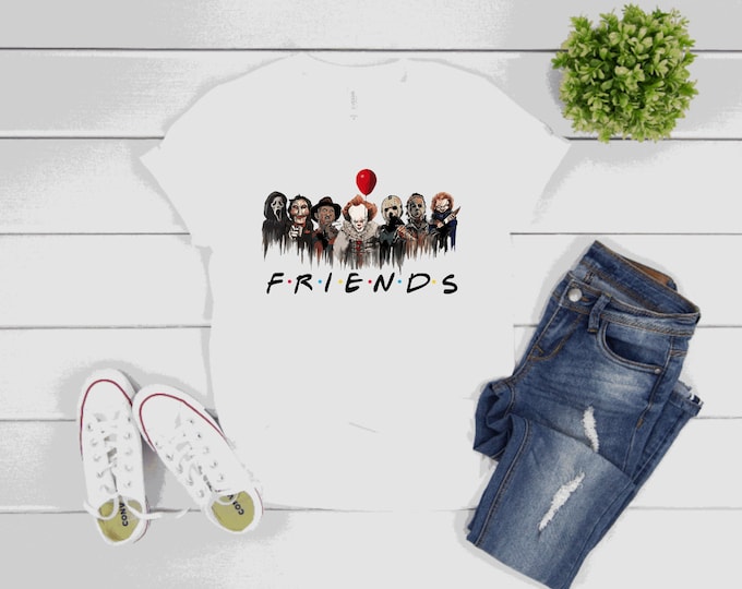 Halloween Friends Unisex T-shirt for men and women