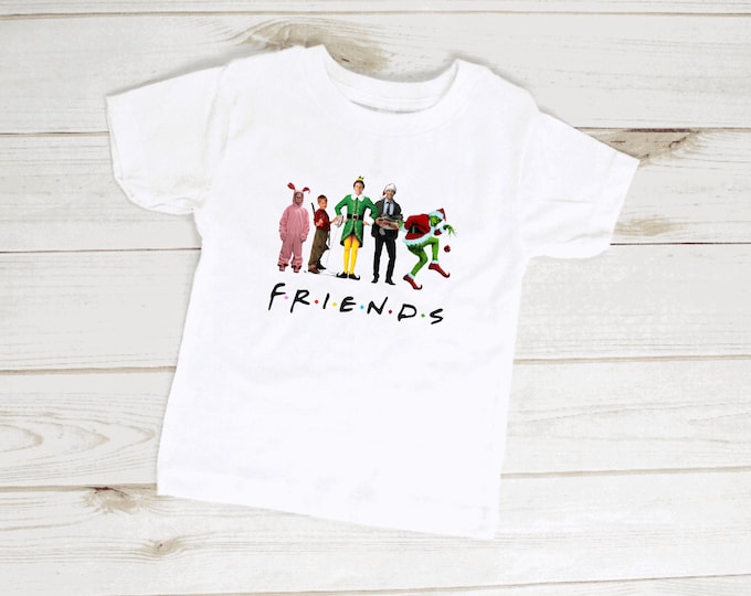 Christmas Friends Toddler T-Shirt / Christmas t-shirt for kids