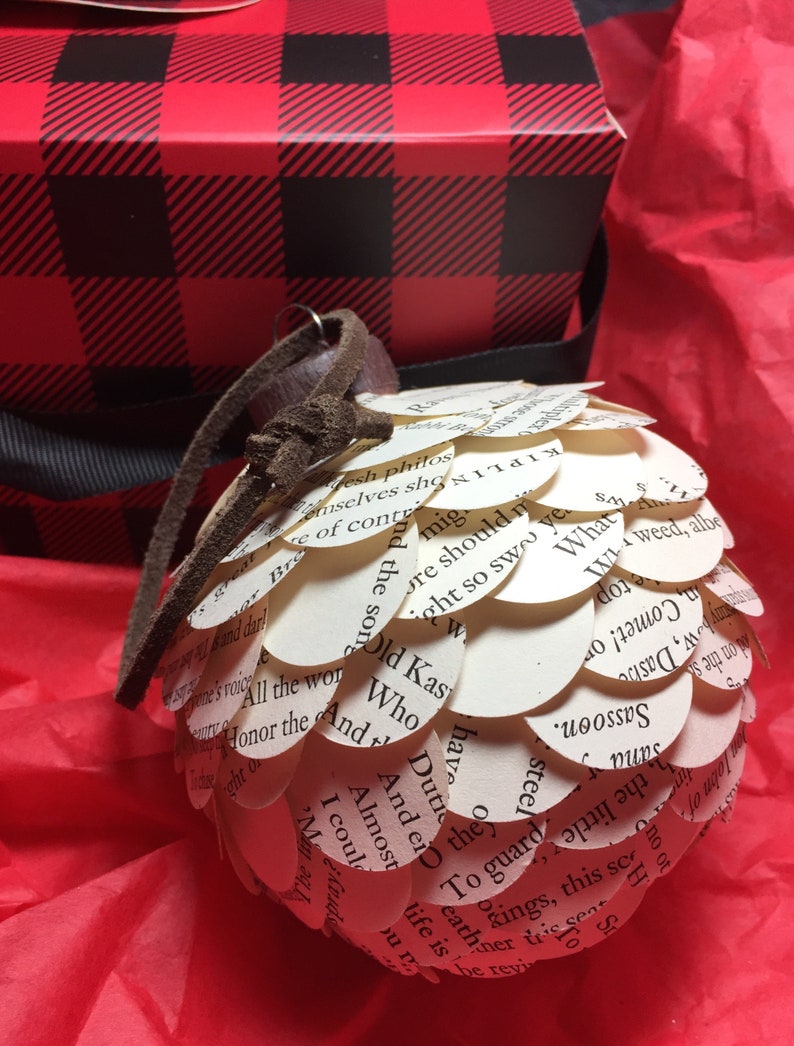 Christmas Ornaments For Book Lovers 
