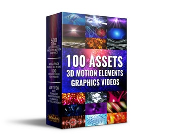 100 Videos Motion Graphics 4K Video Promotions