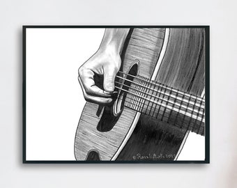 Inktober "Guitar"