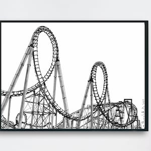 Inktober Roller coaster image 1