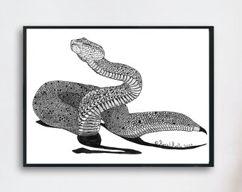 Inktober "Snake"