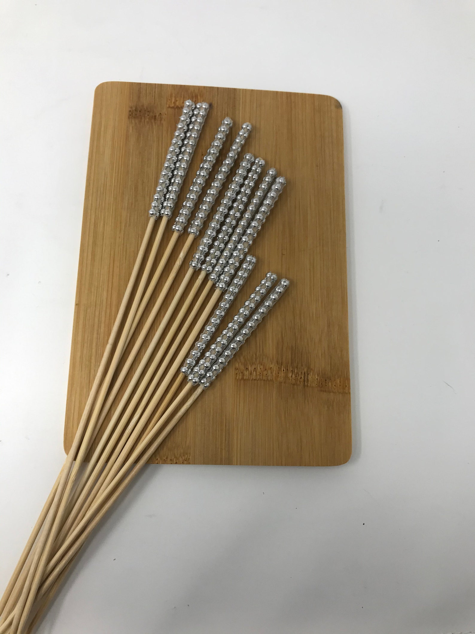 12 Wood Bamboo Cocktail Stirrers Sandwich Picks Party Etsy