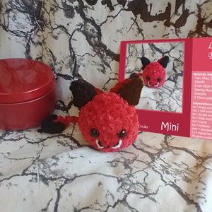 Mały Diabełek Amigurumi Cutie Zestaw do Szydełkowania