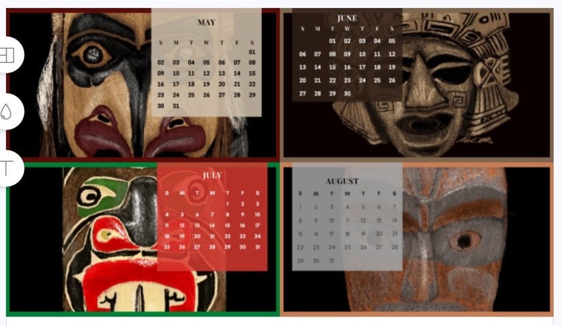 Native American Desk Calendars 2025 Alvera Quintilla