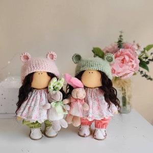 double gift (price for one 75), gift for mom and grandma, gift for twins, dolls for sisters, for girlfriends, fast delivery, free delivery