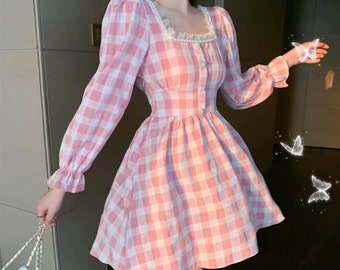 pastel pink sundress