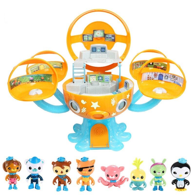Octonauts Sound And Light Octopod Castle Adventure Playset Etsy