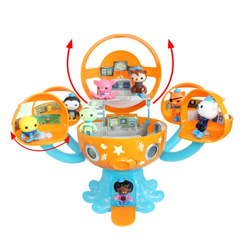 Octonauts Sound And Light Octopod Castle Adventure Playset Etsy