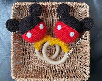 mickey mouse teether