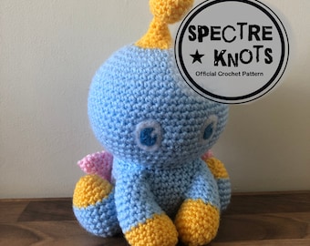 CHAO Neutral Chao Sonic Adventure Plushie Crochet Pattern - DIGITAL DOWNLOAD