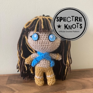 CLEO de NILE Monster High Crochet Pattern - Digital DOWNLOAD
