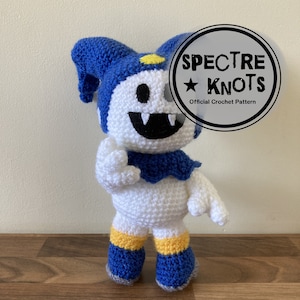 JACK FROST Persona 5 & Shin Megami Tensei Crochet Pattern - Digital DOWNLOAD