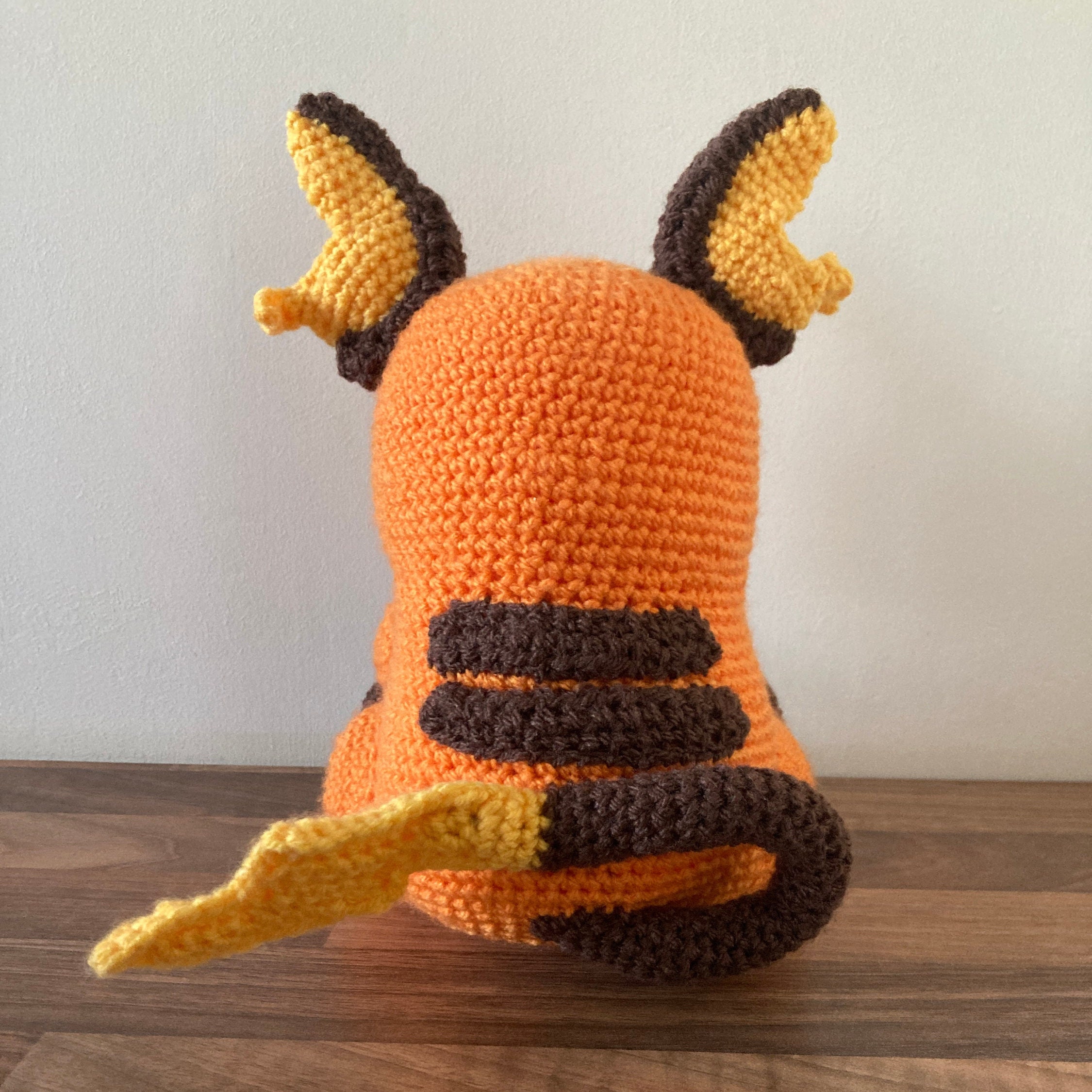 Rachu Pattern RAICHU Pokemon Crochet Pattern - Digital DOWNLOAD - Etsy UK