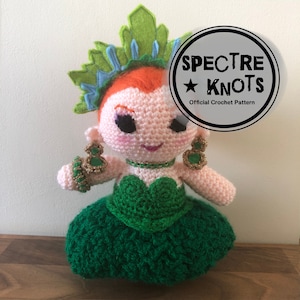JINKX MONSOON Rupaul&#39;s Drag Race Crochet Pattern - Digital DOWNLOAD