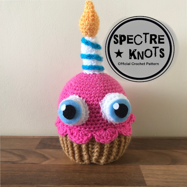 CUPCAKE Five Nights at Freddy's Crochet Pattern - Digital DOWNLOAD