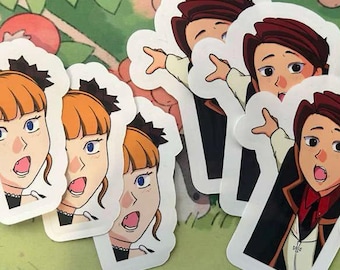 Umineko Eva Maria Battler Beatrice Stickers