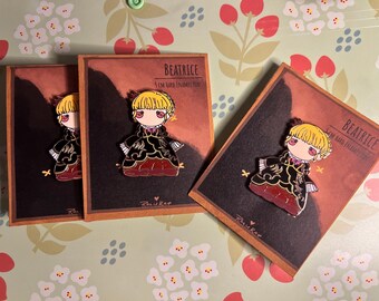 5 cm Beatrice Hard Enamel Pin | Umineko
