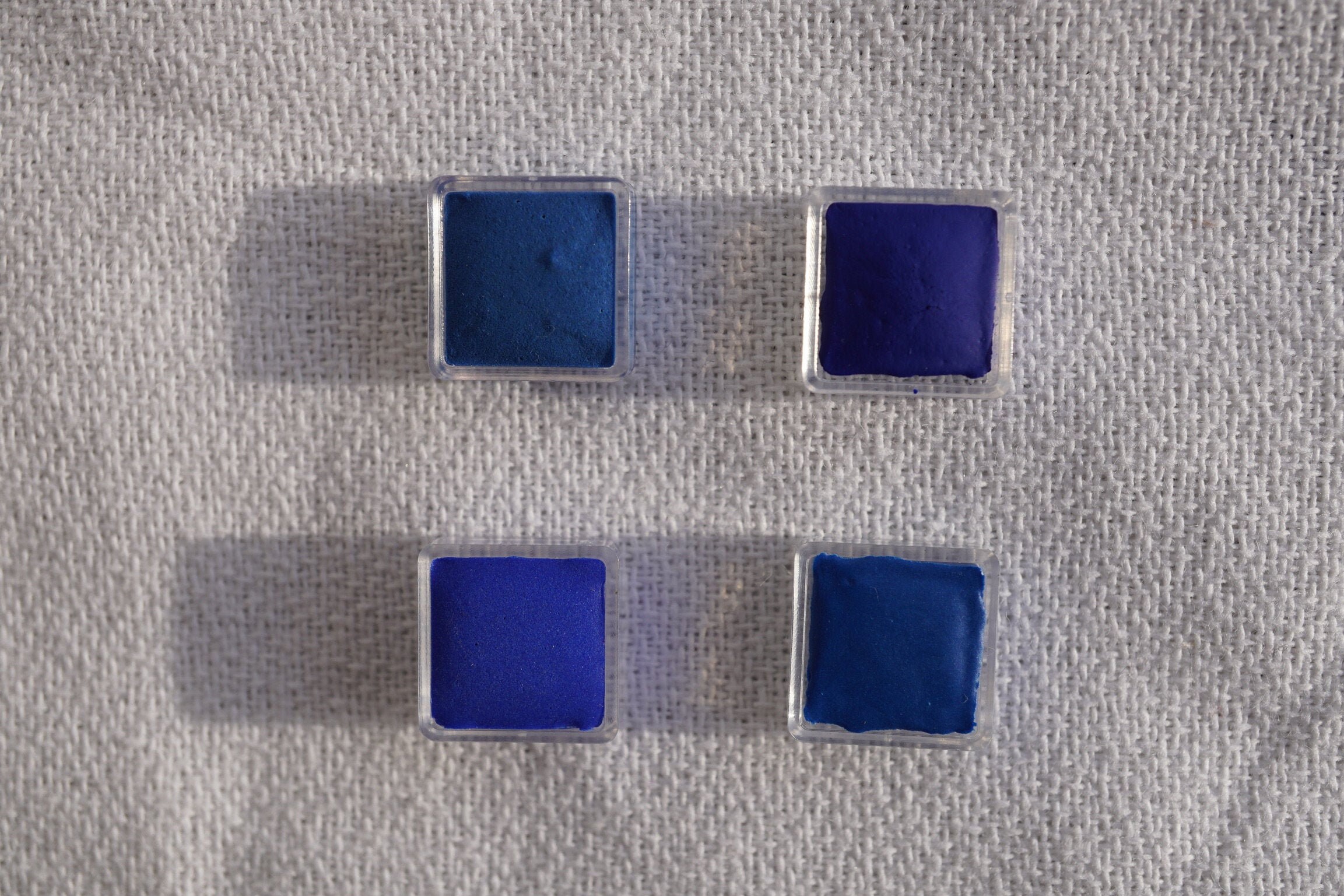 Precious Blues Watercolor Paint Quartet Fra Angelico Lapis Etsy