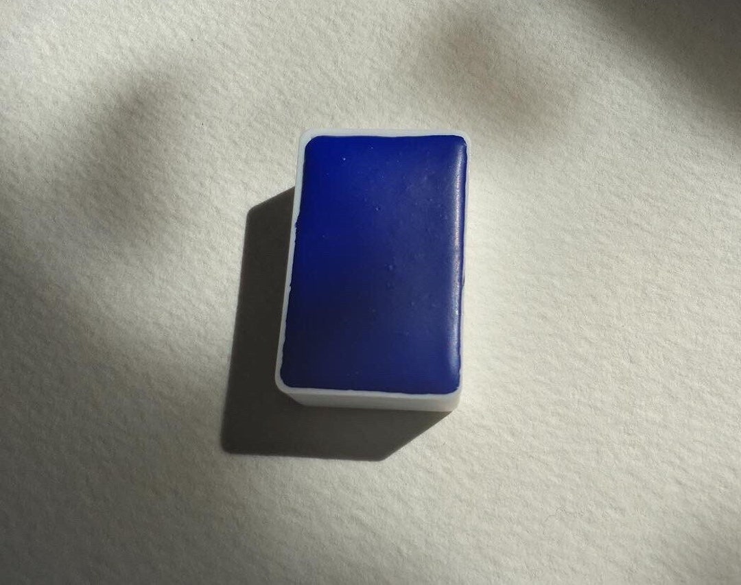 Full Pan Yinmn Blue Watercolor Paint Genuine Yinmn Authentic B86 Pure