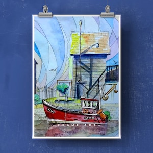 Seascape Painting sailboat painting