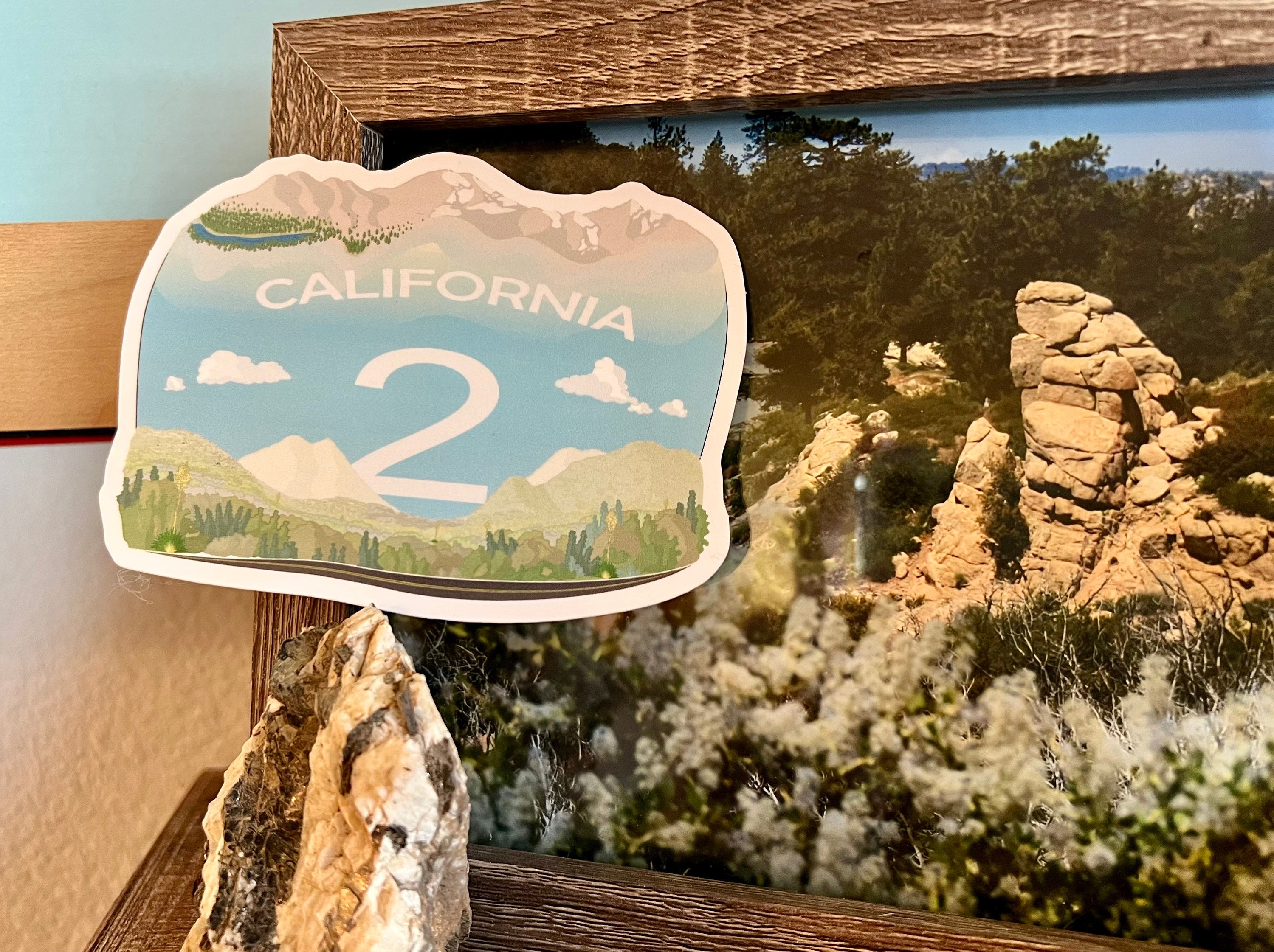ACH Sticker, Angeles Crest Highway Sticker, Outdoor Stickers, Laptop ...