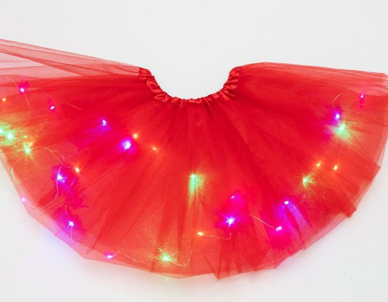 LED Tutu KidsBabies Light Up Tutu Girls Birthday Clothes Dress up for girls Dance attire for girls