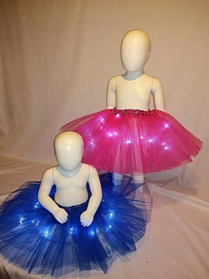 LED Tutu KidsBabies Light Up Tutu Girls Birthday Clothes Dress up for girls Dance attire for girls