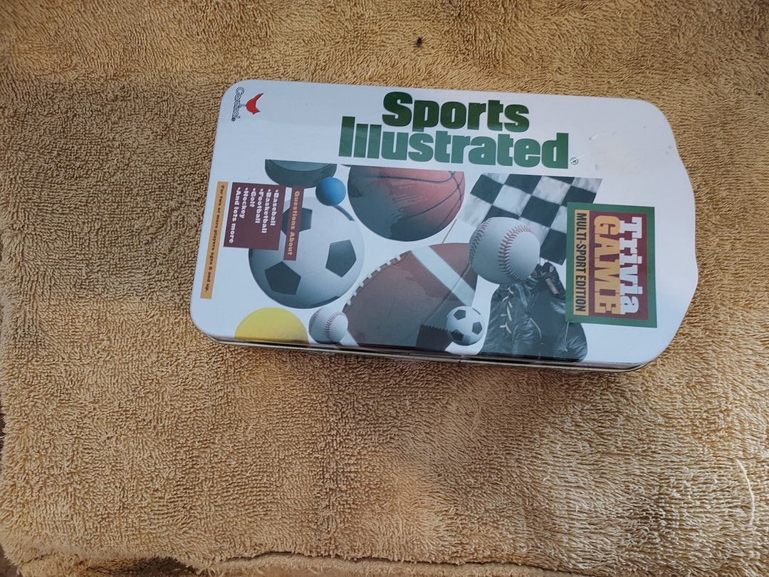 Sports Illustrated Trivia Game Etsy