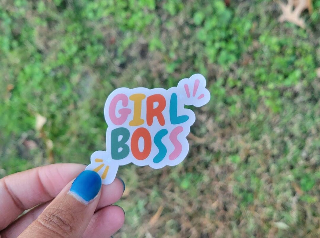 Girl Boss Sticker Boss Day Sticker Boss Ass Bitch Boss Etsy