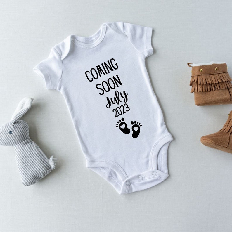 July 2023 Pregnancy Announcement July 2023 Baby Reveal Etsy