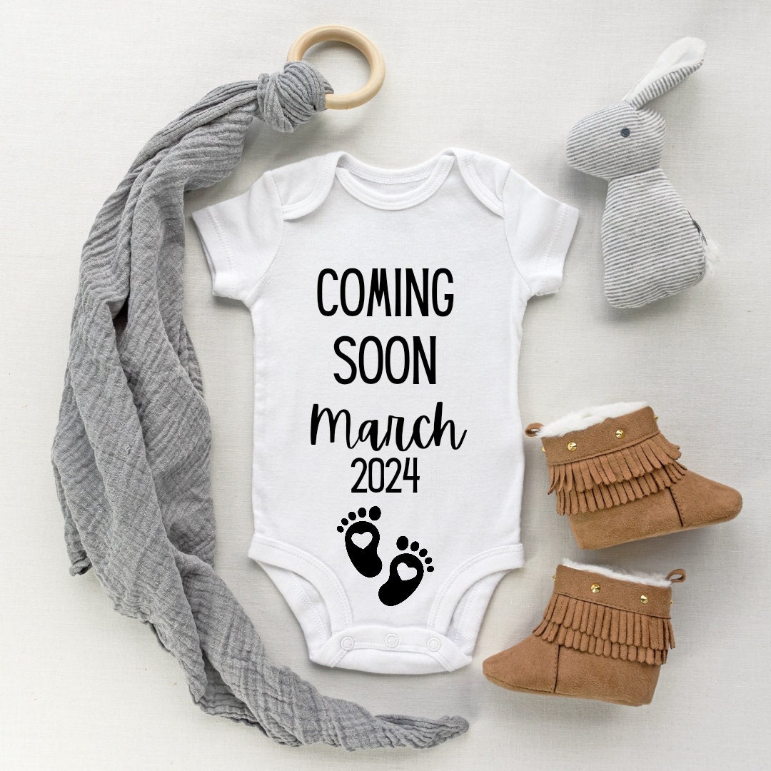 March 2024 Pregnancy Announcement New Baby Coming Soon See You in March
