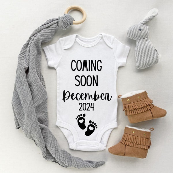 December 2024 Pregnancy Announcement | Pregnancy announcement family | pregnancy announcement for December | baby shower gift |
