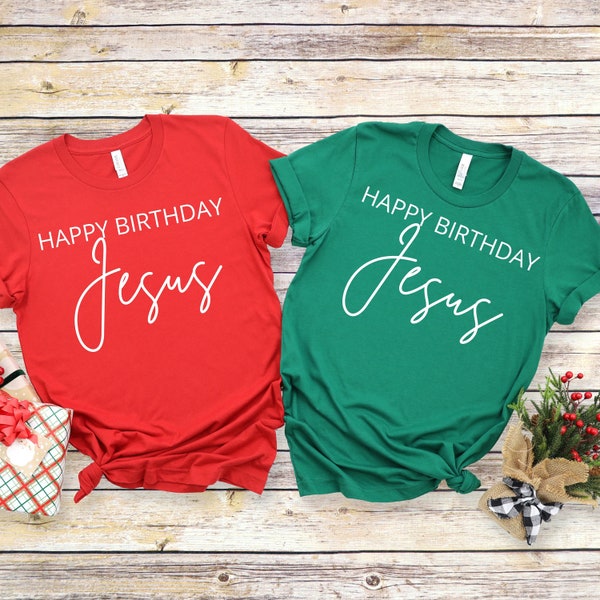 Happy Birthday Jesus T Shirts Etsy
