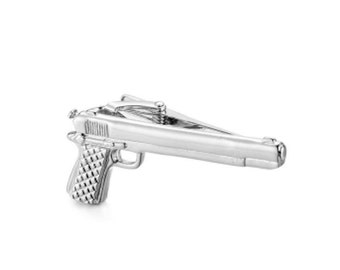 Pistol Tie Clip - Zegami Men