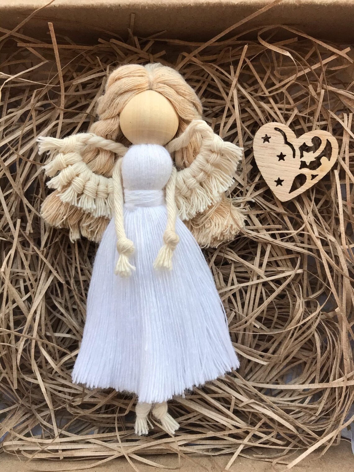 Guardian angel Baby shower gift Young girl religious gift | Etsy