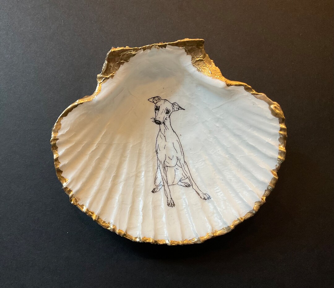 Hand Decorated and Painted Whippet / Italian Greyhound /sighthound ...