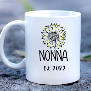 Nonna Mug,Mother&#39;s Day Mug, Gift for Nonna, Nonna Mug, Birthday Gift, Best Nanna Mug, personalised mug,