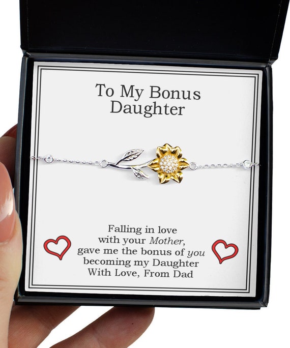 Bonus daughter 2024 bracelet sterling silver