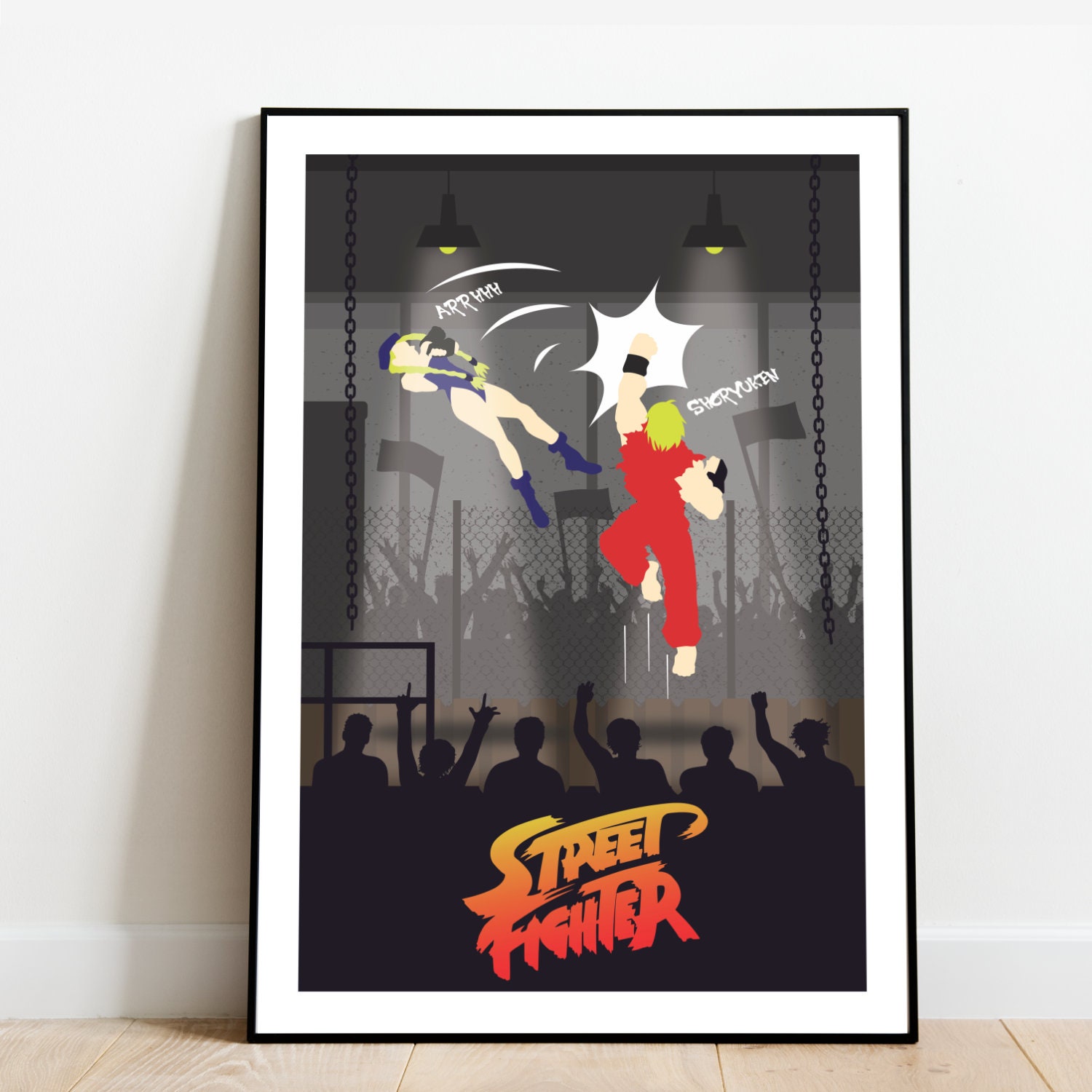 Super Street Fighter II - Vega | Art Board Print