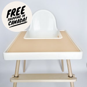 Cream Placemat for IKEA Antilop Highchair