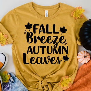 Fall SVG, Autumn SVG, Seasonal SVG, Fall Decor svg, Autumn Decor svg, Fall Breeze Autumn Leaves svg