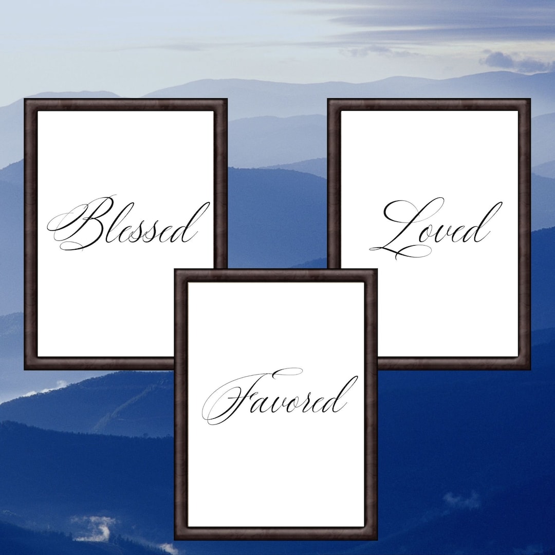 Inspirational Wall Art Printables, Printable Wall Art, Christian Wall ...