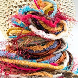 THUNDERBIRD Yarn Sample Bundle: 21 Unique Fiber Yarns,x 1 yard each