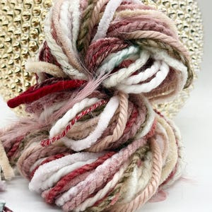 ROSETTA Yarn Bundle: 19 Unique Fiber Samples for Macrame Weaving (1 Yard Each)
