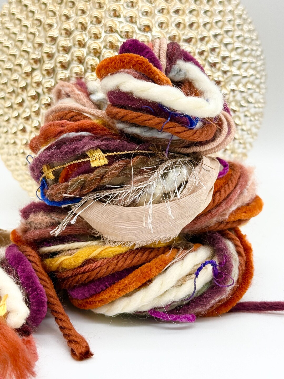 Yarn Rill Sample FALL MOMENTS Yarn Sample Bundle: 18 Unique Fiber Yarns,x 1 Yard Each - Etsy