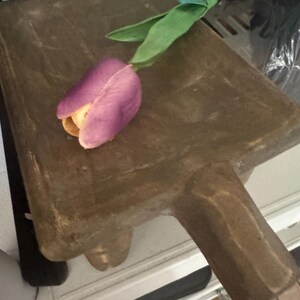 primitive faux tulips image 20
