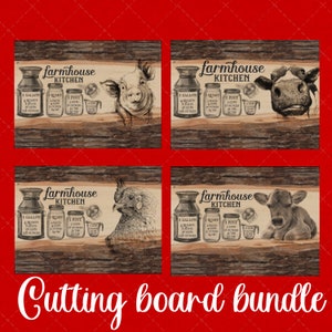 Cutting board png, ,  farmhouse cutting board design, rustic png. Farmhouse digital, digital download, cutting board design