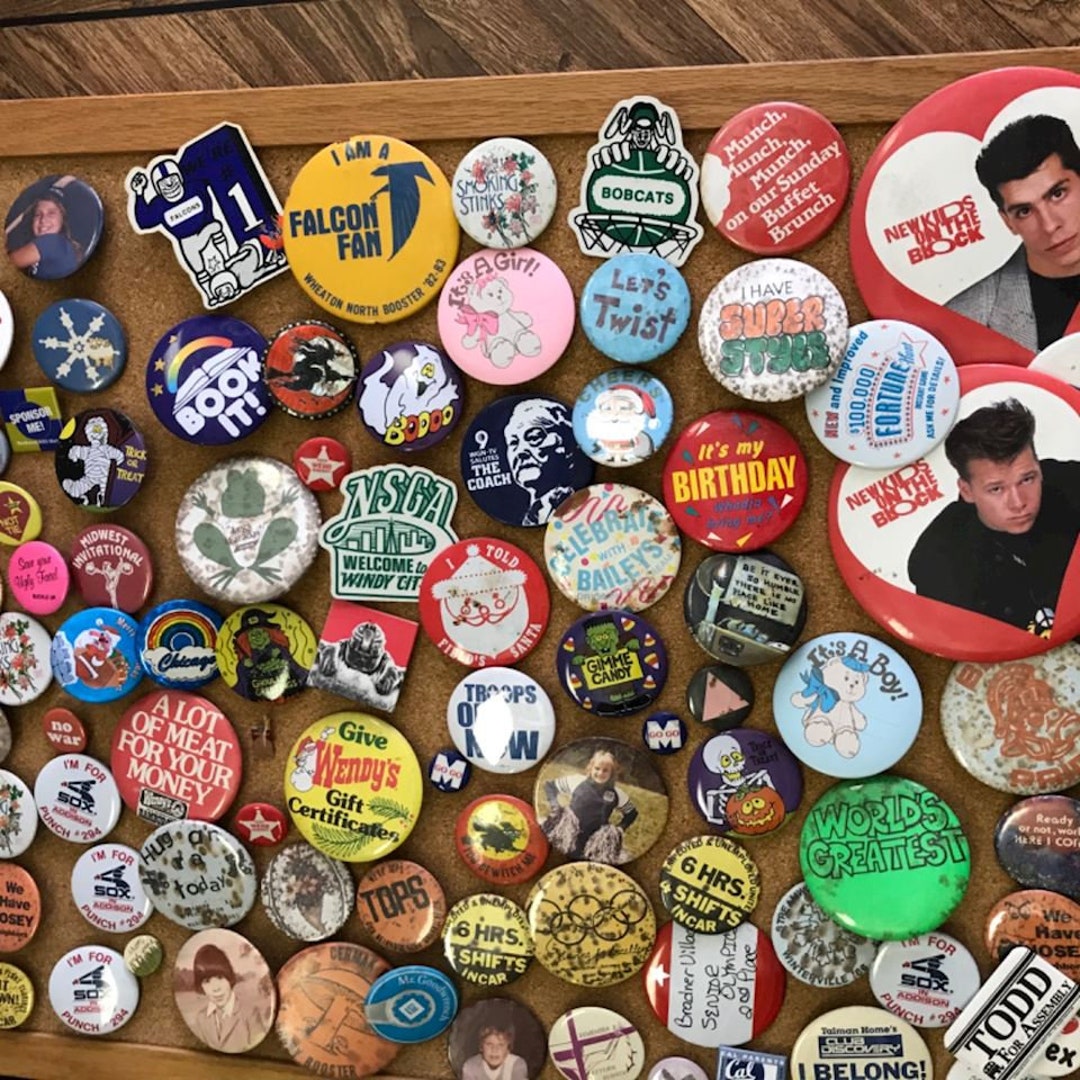 Mystery Pins Lot of 1 5 or 10/ Vintage Lapel Pins Enamel Etsy